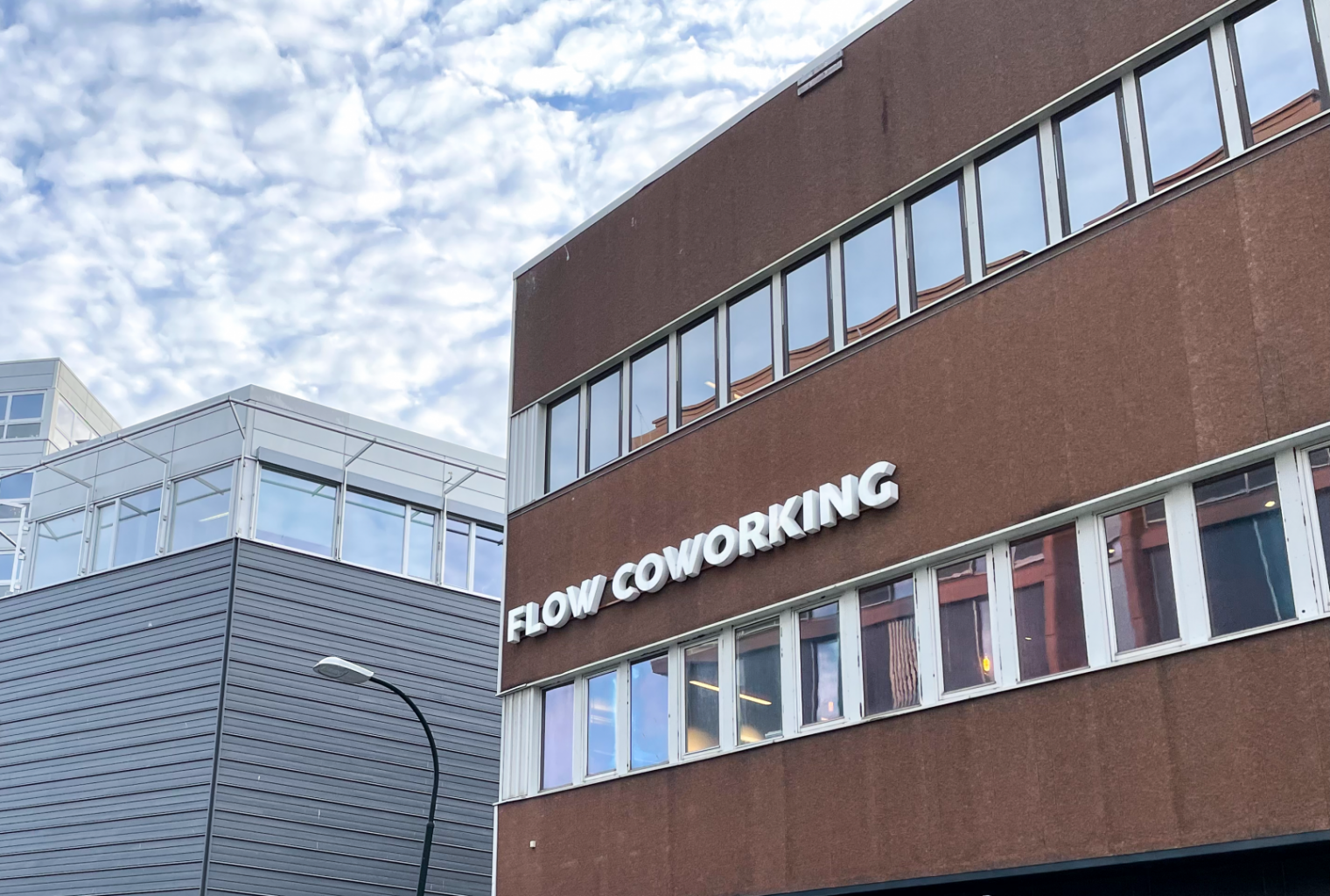 Fasaden til Egdes kontor i Tromsø. Foto.